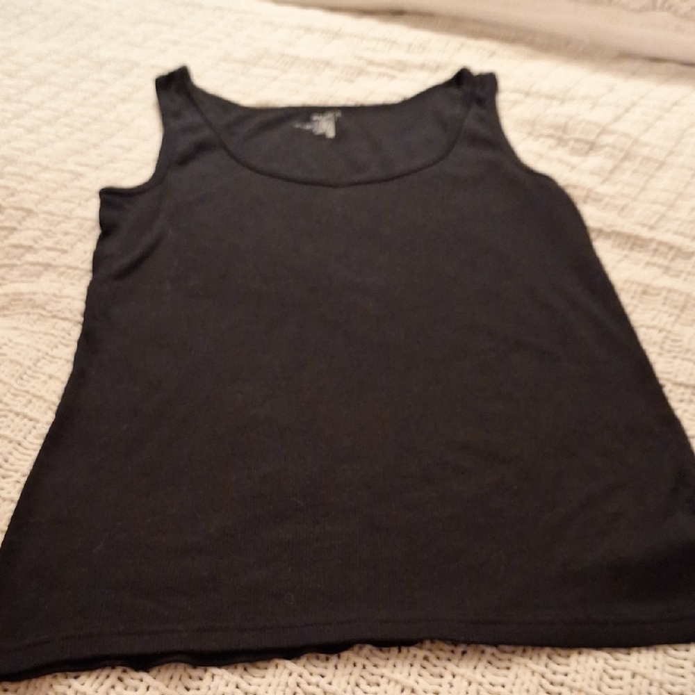 Old Navy Women's Black Scoop Neck Tank Top Size XL